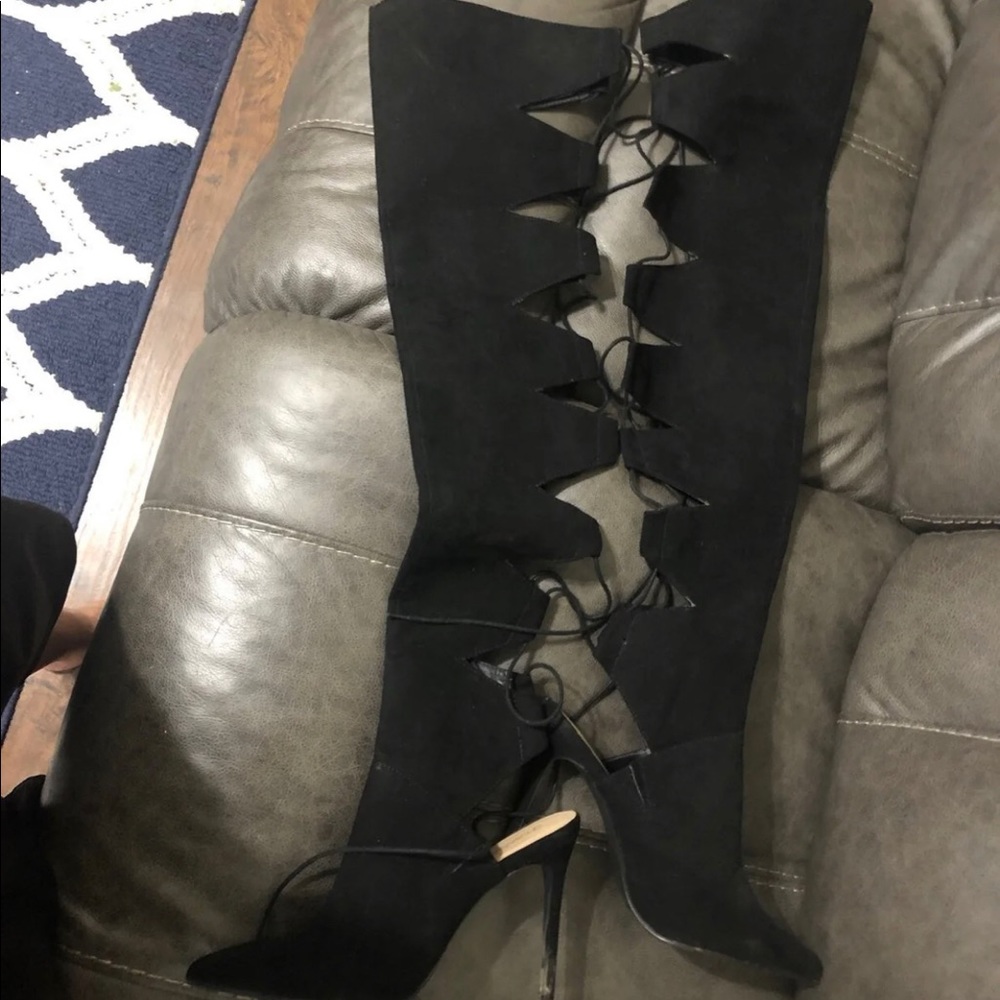 Thigh high boots
